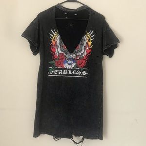 Tee shirt dress from princess poly